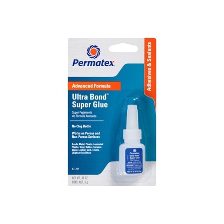 Permatex Epoxy Adhesive, Amber, Bottle 21309